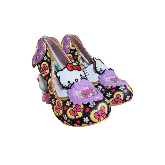 Irregular Choice Hello Kitty Heels Star of the Show Size 10 - Picture 1 of 9